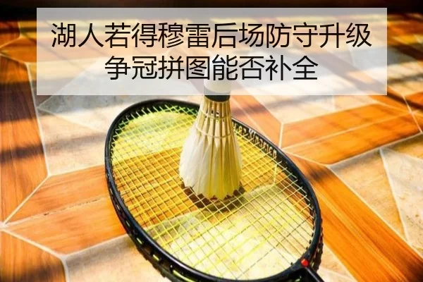 湖人若得穆雷后场防守升级 争冠拼图能否补全